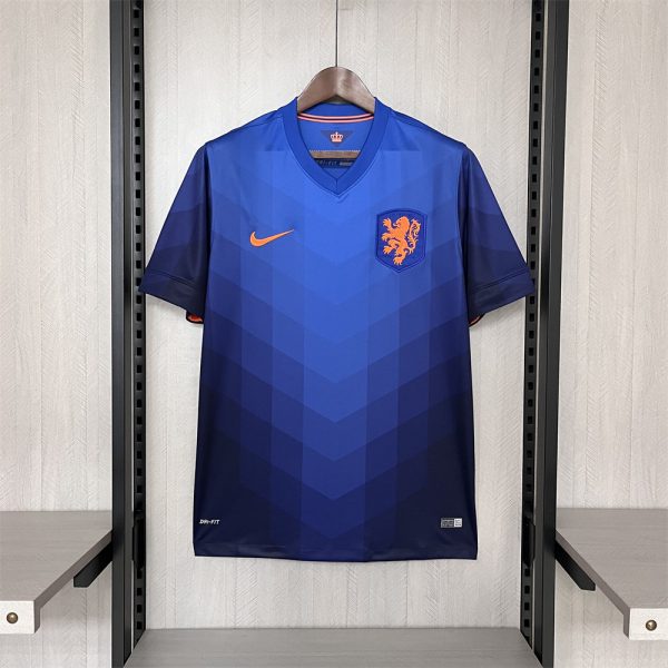 Retro Netherlands 2014 Away jersey Fan Version