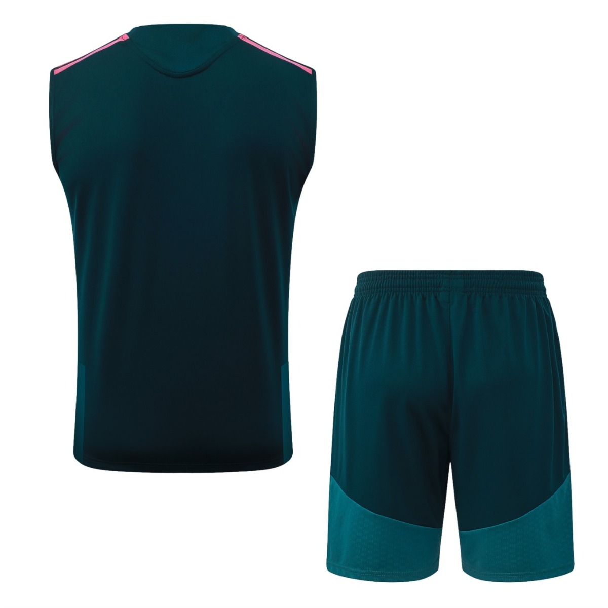 2026 Real Madrid Deep dark green Training Set Shirt and Shorts