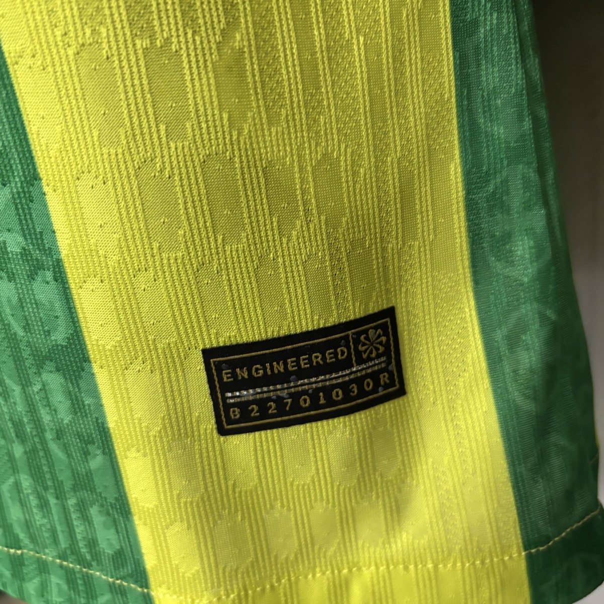 2026 Brazil Special Edition Yellow  & Green Jersey Player Version