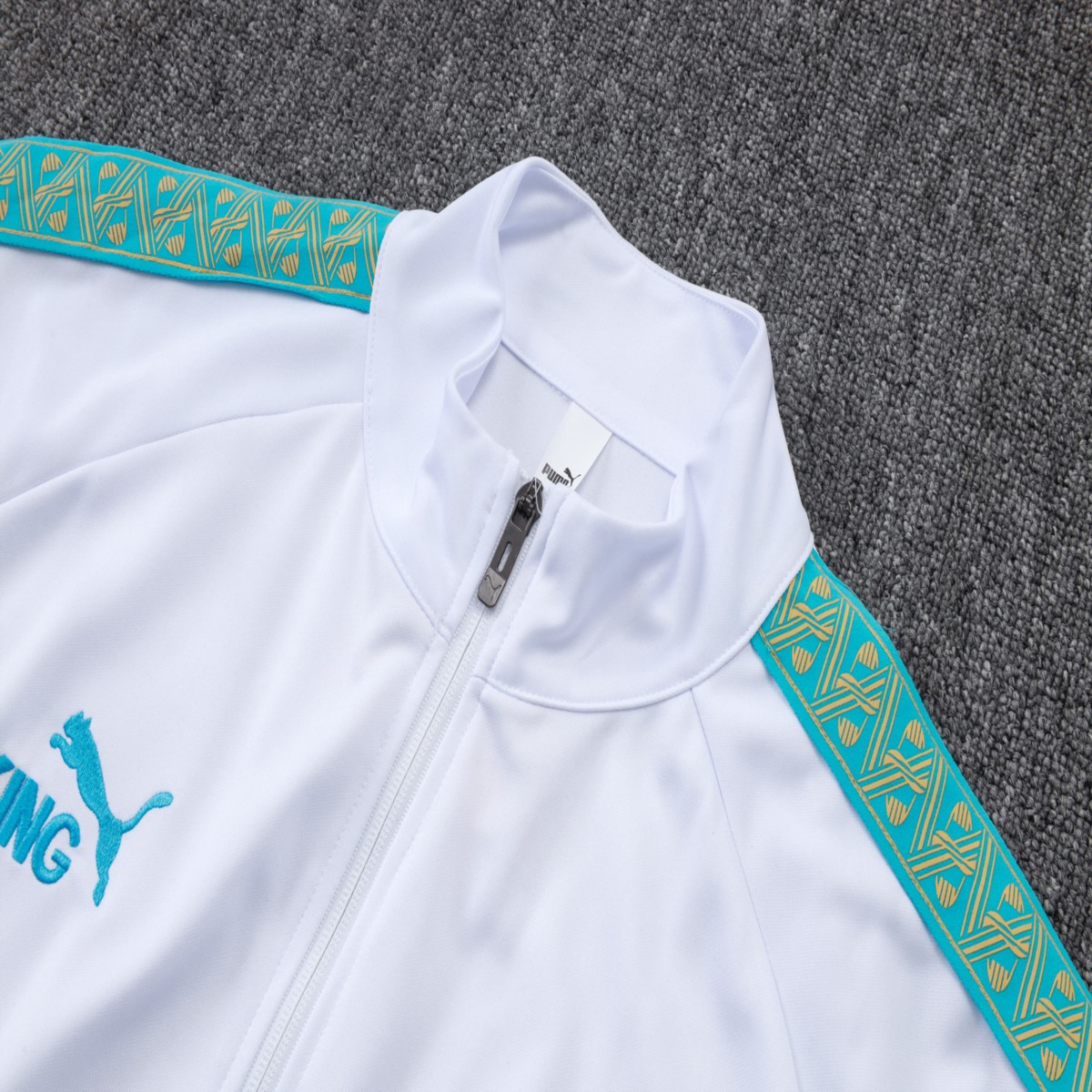 2026 Marseilles White Jacket Training Suit Set