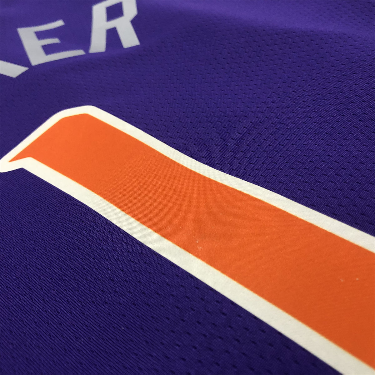 NBA Phoenix Suns V-Neck Purple jersey BOOKER#1 S-XXL