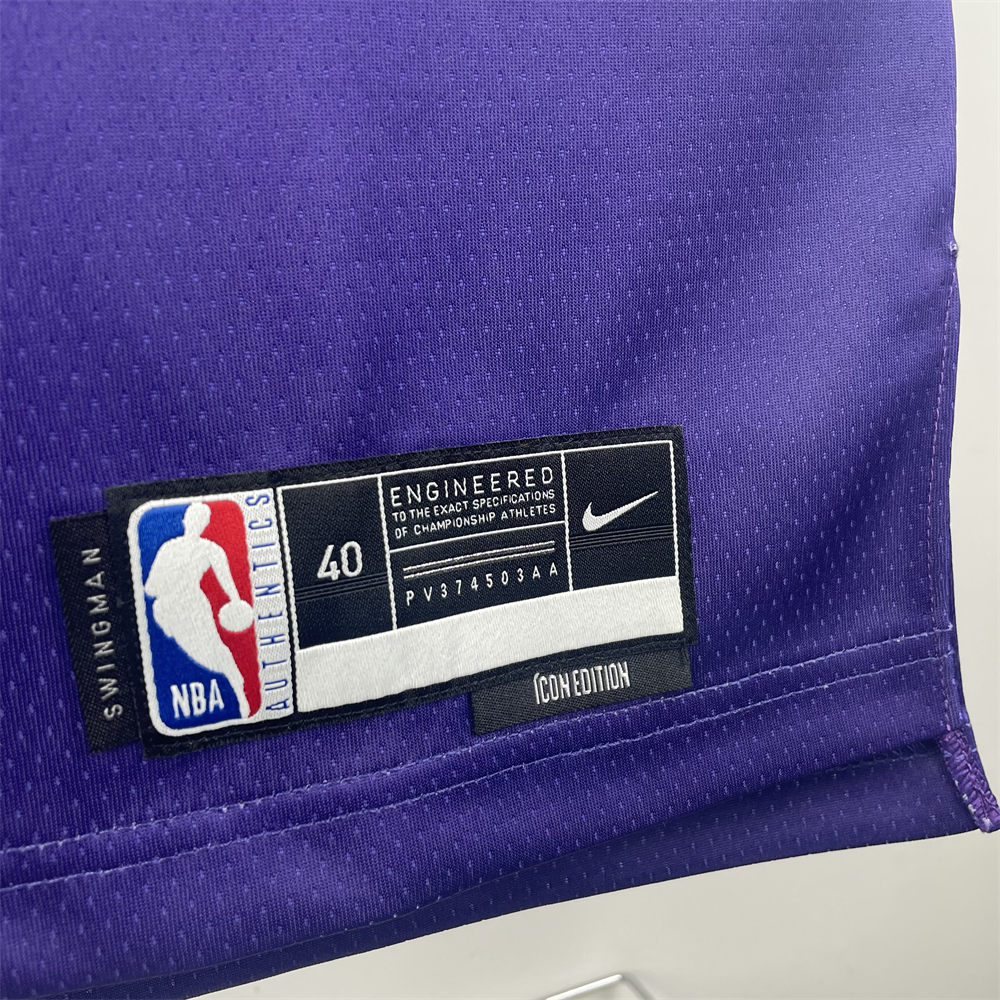 NBA Phoenix Suns BOOKER#1 2024 Purple Jersey S-XXL