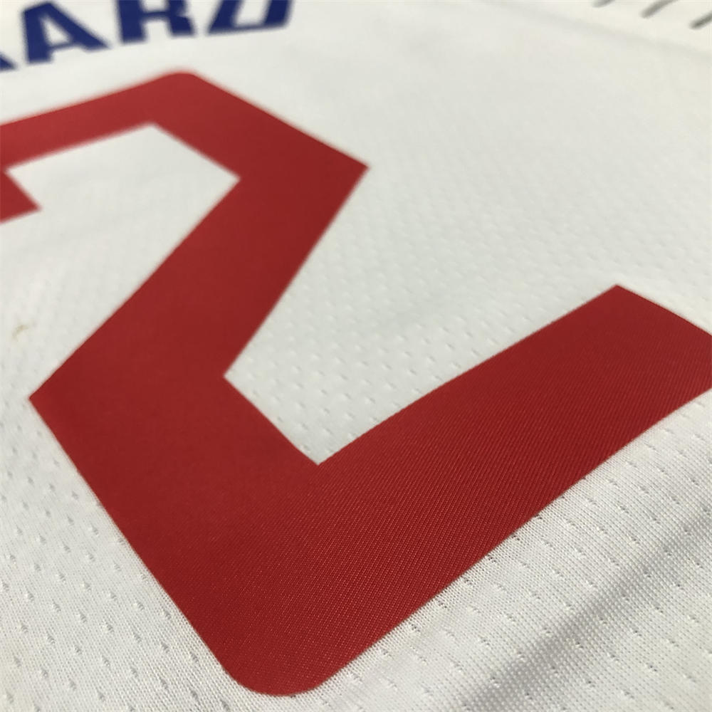 NBA Los Angeles Clippers V-Neck White Anniversary Jersey LEONARD#2 S-XXL
