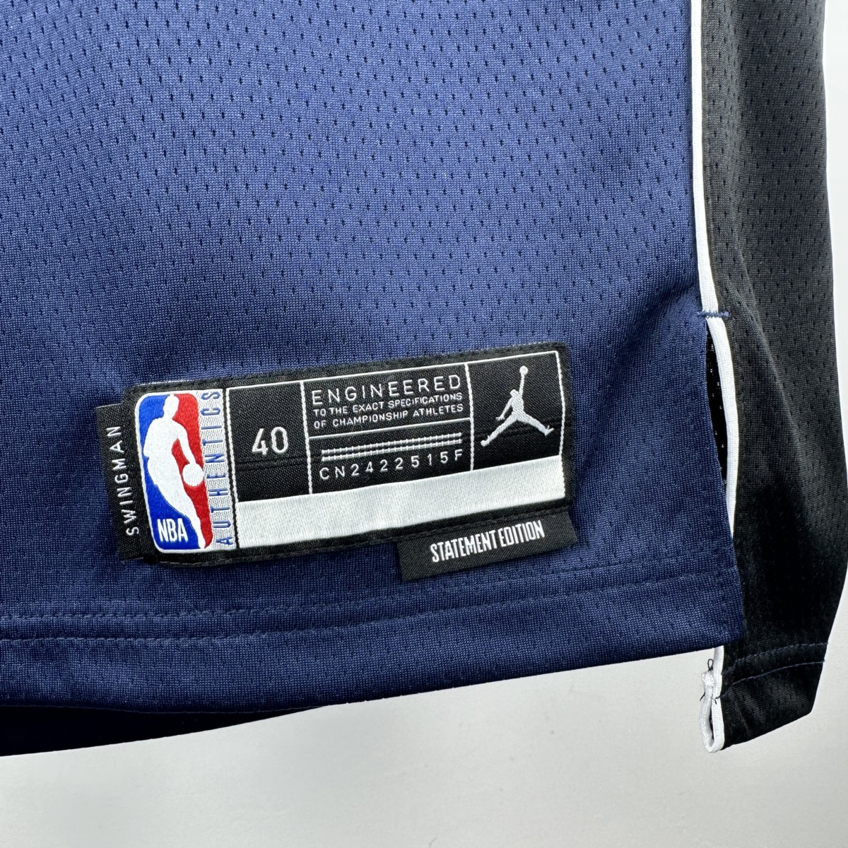 NBA Dallas Mavericks V-Neck Royal Blue Jersey DAVIS#3 S-XXL