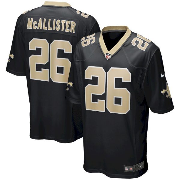NFL New Orleans Saints Jeysey McALLISTER #26