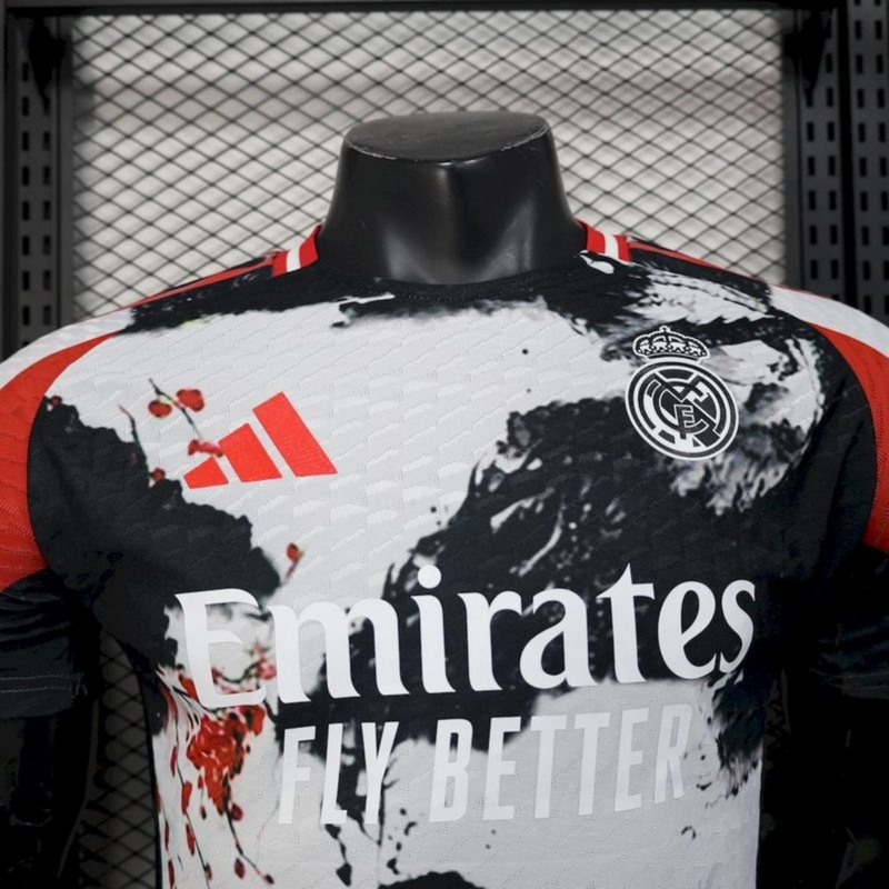 2025/26 Real Madrid Ink painting edition jersey Player Version