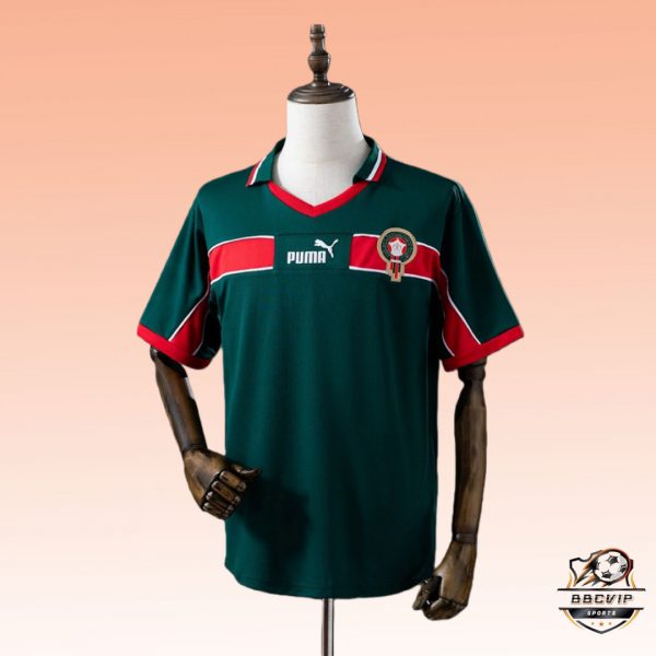 Retro Morocco 1998 Second Away jersey Fan Version