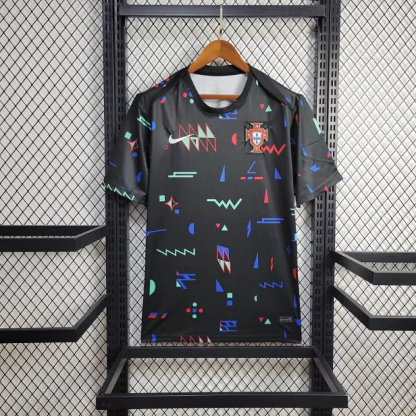 2024/25 Portugal Euro Pre-match training uniform Jersey Fan Version