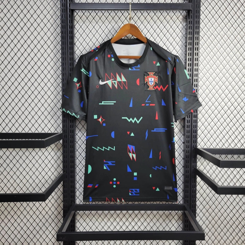 2024/25 Portugal Euro Pre-match training uniform Jersey Fan Version
