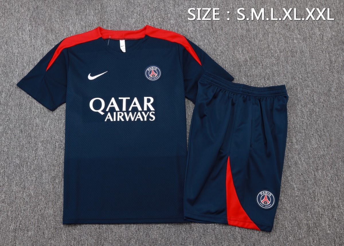 2026 PSG Cyan Training Set Shirt and Shorts