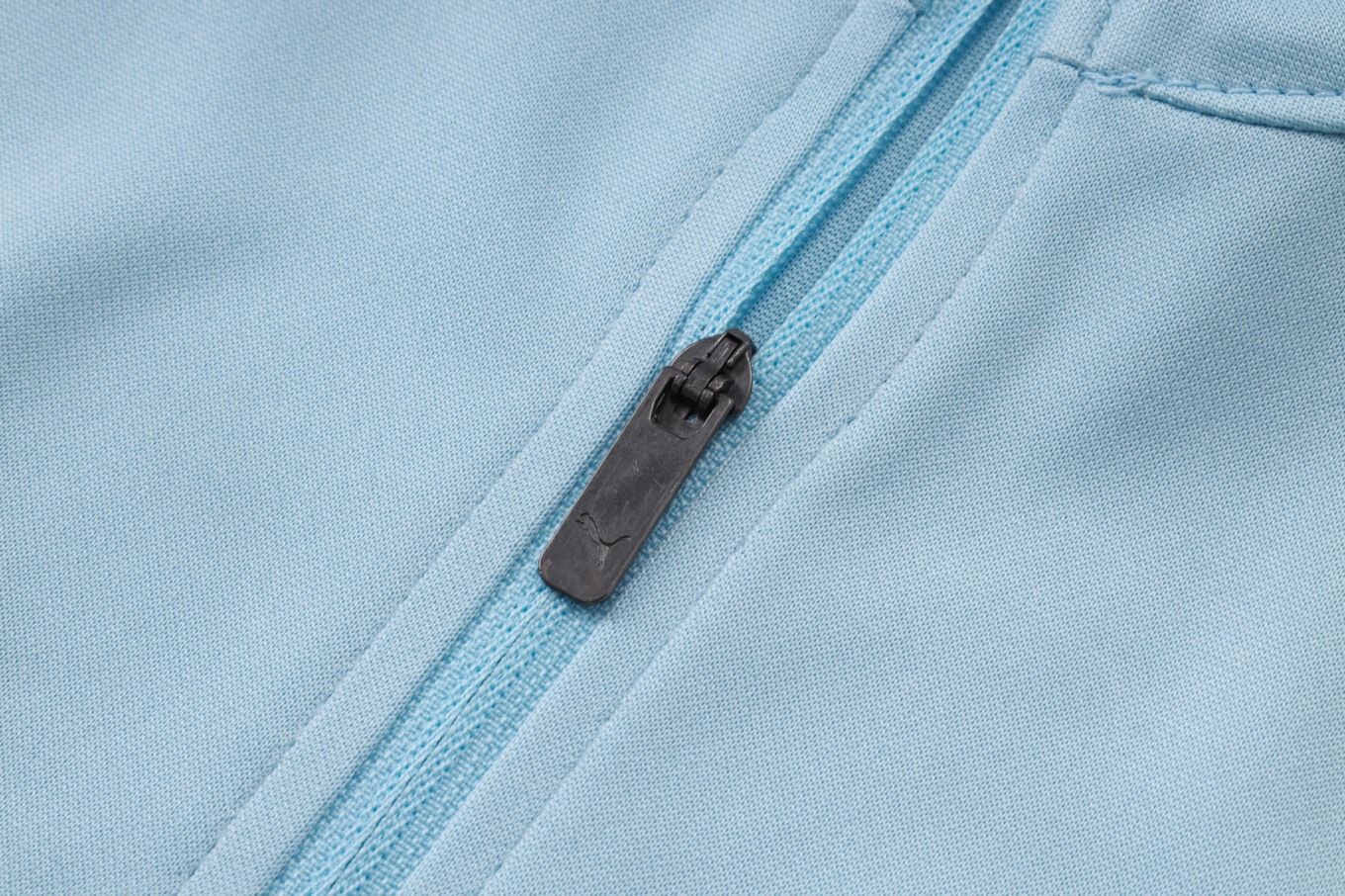 202526 Manchester City Light blue Long-sleeved half-pull training kit Football team kit