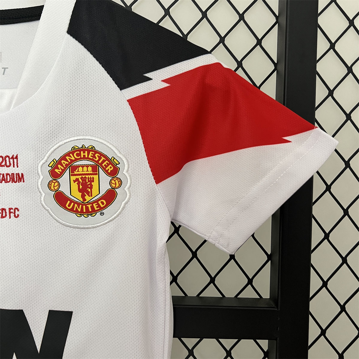 Retro Manchester United 10/11 Champions League away jersey Kid Kits Size 16-28