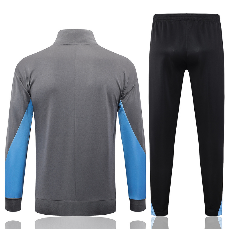 2024/25 Tottenham Dark grey Jacket Training Suit Set Football Team Shirt Sports Fashion