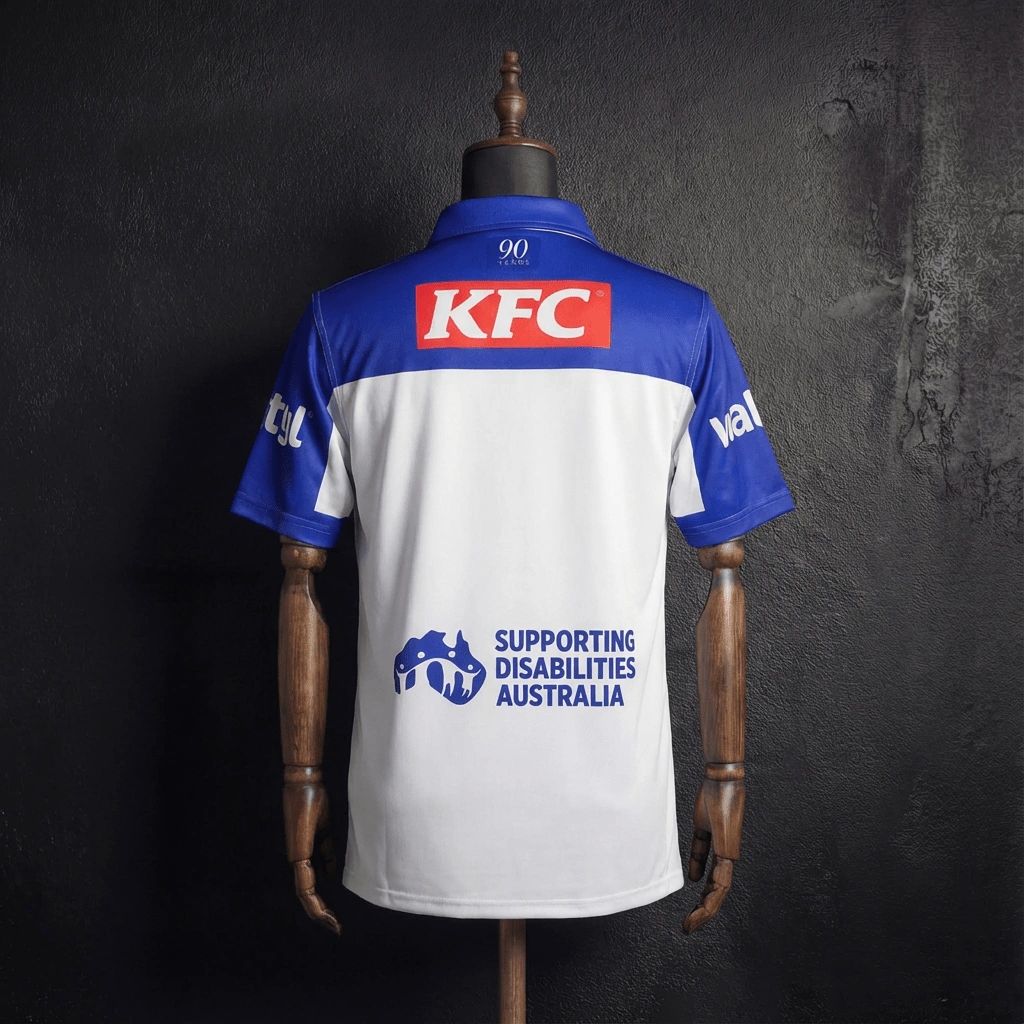 NRL Canterbury-Bankstown Bulldogs 2025 Commemorative Edition Jersey