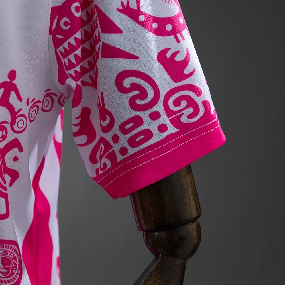 2025/26 Mexico Special Edition White and Pink Jersey Fan Version