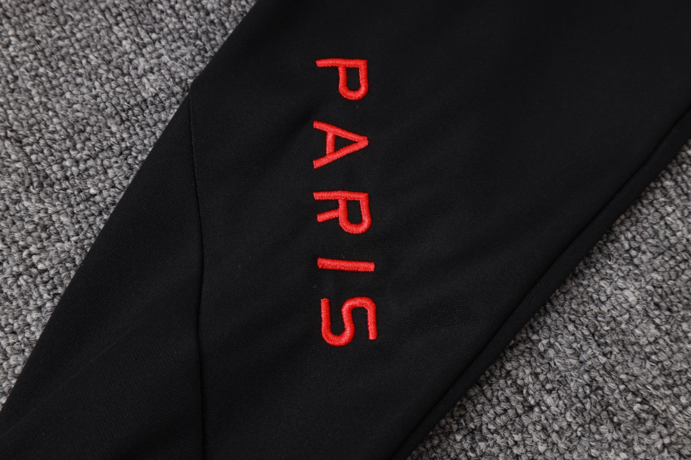 2026 Paris Black Jacket Training Suit Set