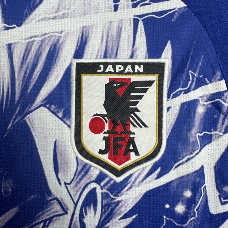 2025/26 Japan Anime Dragon Ball Special Edition Blue Jersey Fan Version