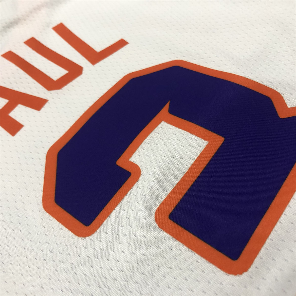 NBA Phoenix Suns V-Neck White jersey PAUL#3 S-XXL