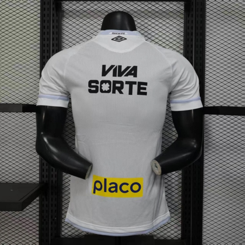 2024/25 Santos Home Jersey With Sponsors jersey Player Version
