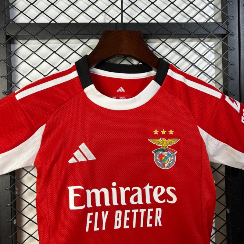 2025/26 Benfica Home jersey kids Kits size: 16-28