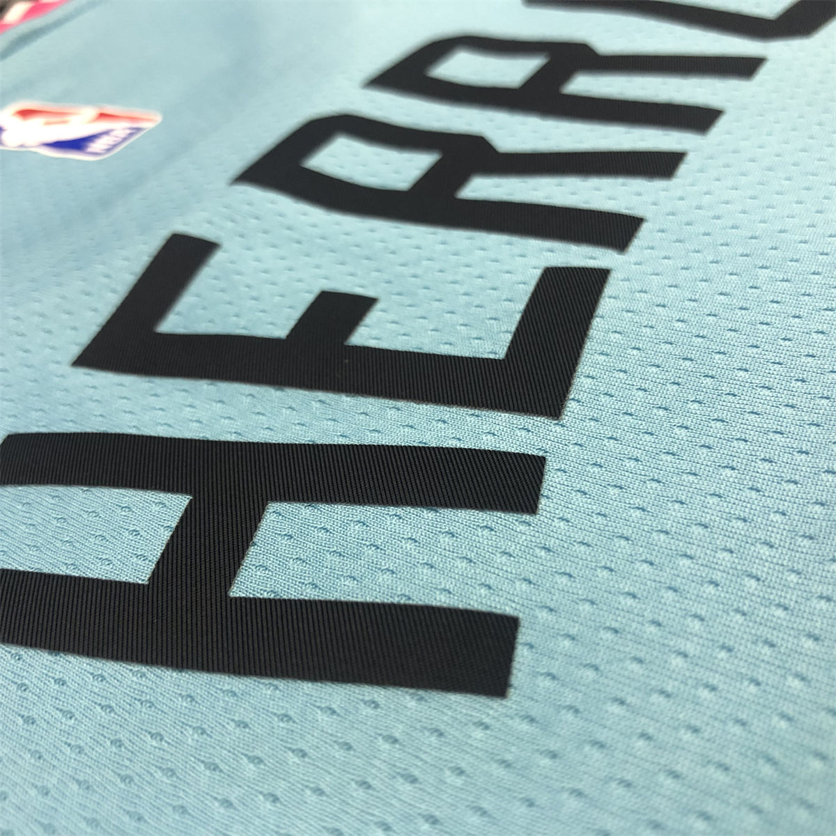 NBA Miami Hearts round neck Light Blue Jersey HERRO#14 S-XXL