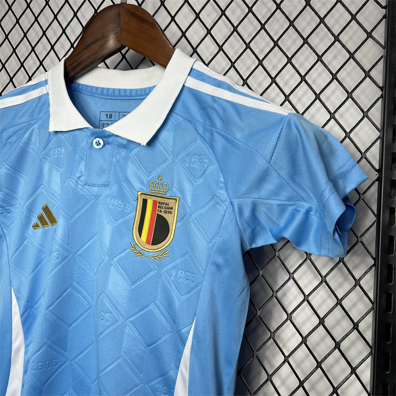 2024/25 Belgium Euro Away jersey Kid Kits Size 16-28