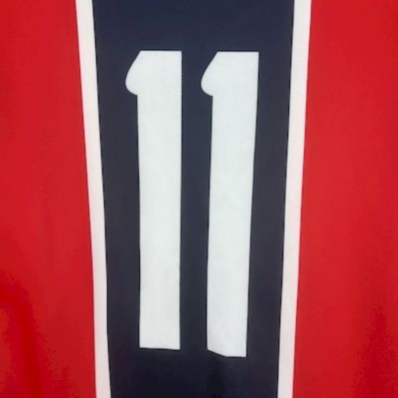 Retro PSG 1975 Away Jersey （with Number 11） jersey Fan Version
