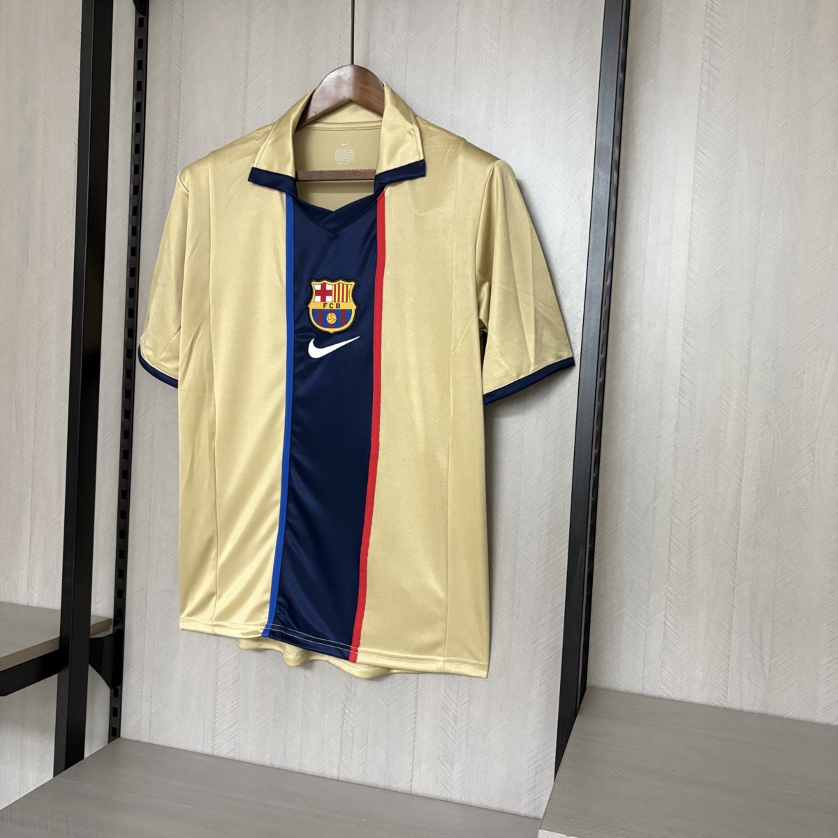 Retro Barcelona 2001/02 Away jersey Fan Version