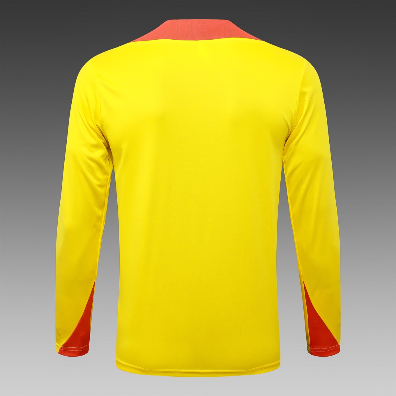 202526 Brazil Yellow Long-sleeved half-pull training kit Football team kit