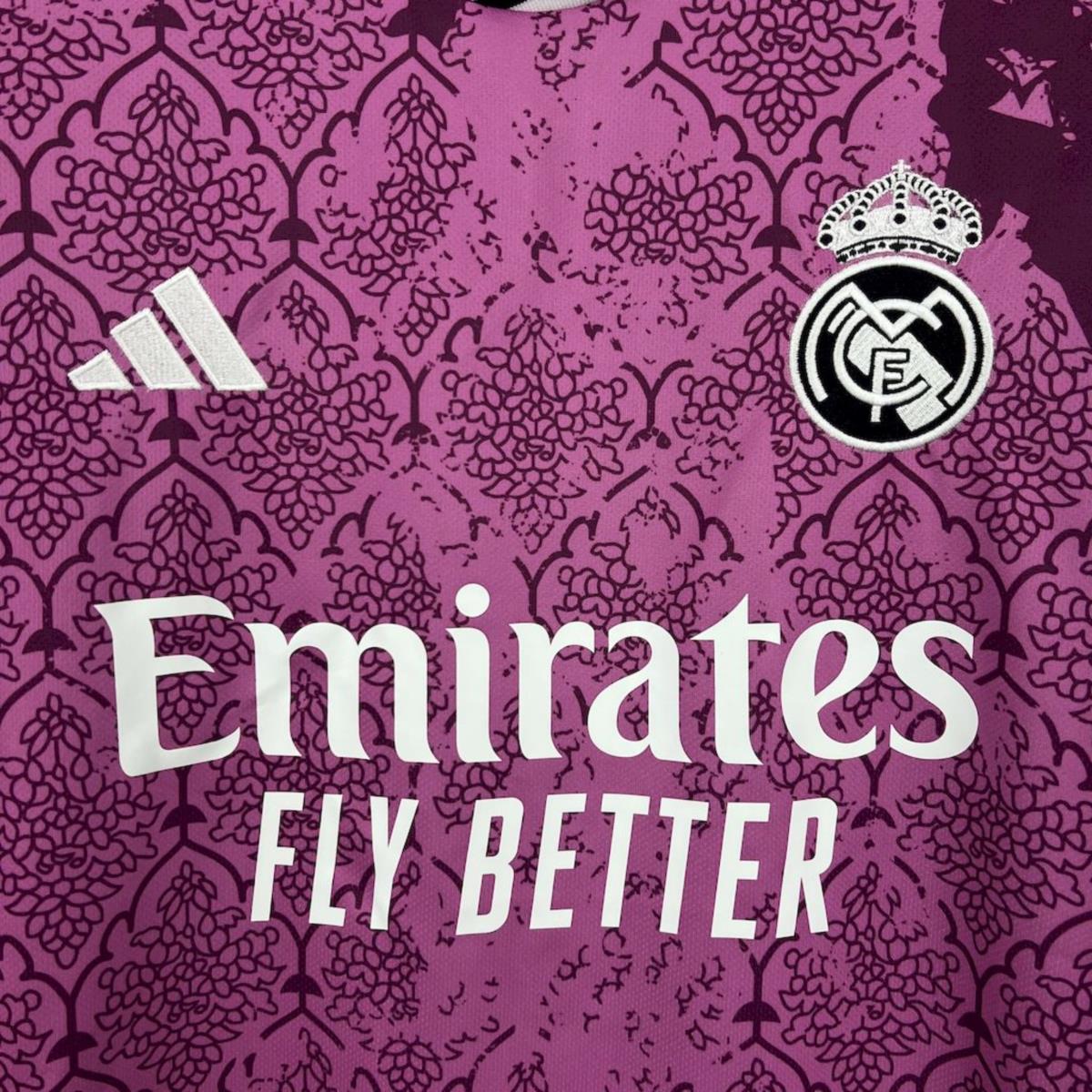2024/25 Real Madrid Pastel purple Jersey Fan Version