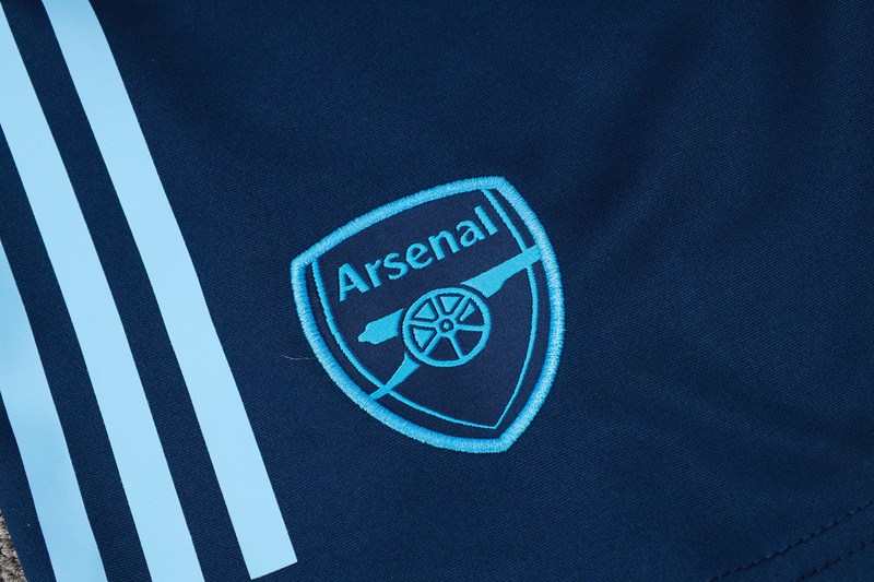 24/25 Arsenal Royal blue Training Set Shirt and Shorts