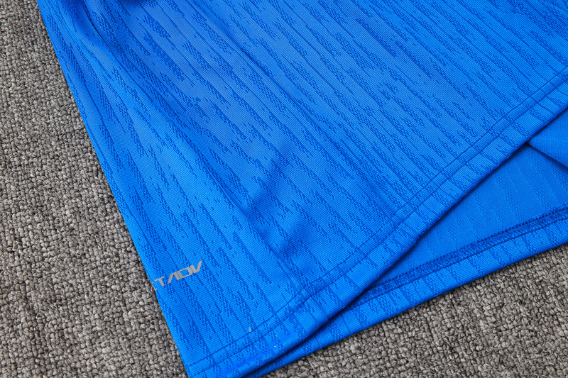 24/25 Barcelona Blue Long-sleeved half-pull training kit Football team kit