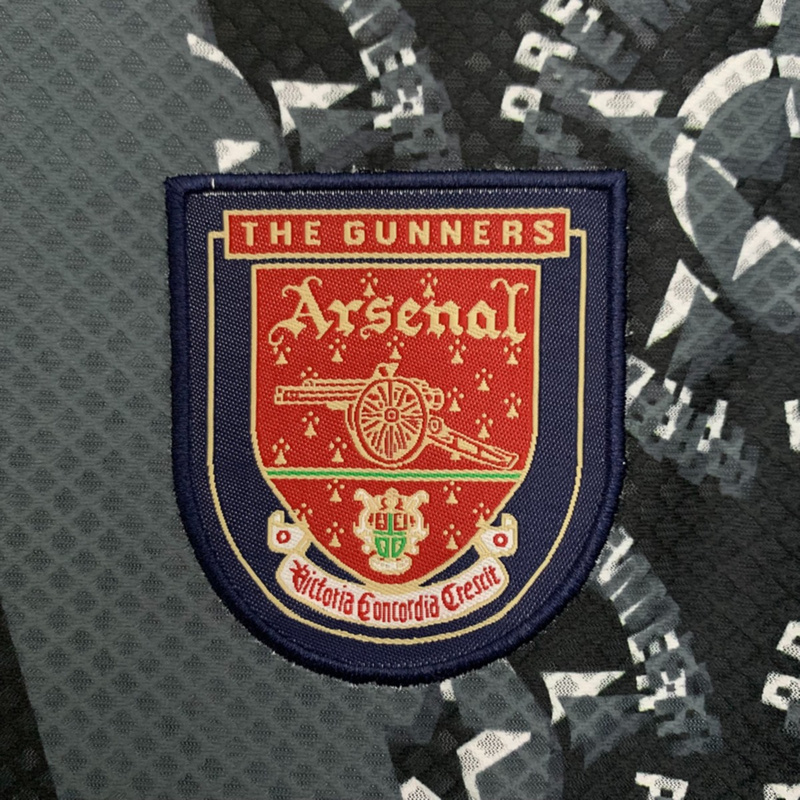 Retro Arsenal 94/95 Goalkeeper Black jersey Fan Version