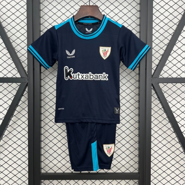 2025/26 Athletic Bilbao away jersey kids Kits size: 16-28