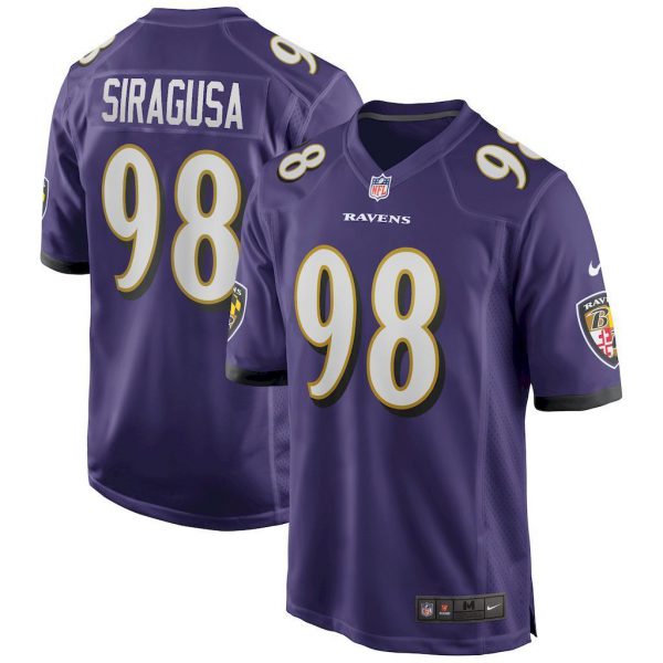 NFL Baltimore Ravens Jeysey SIRAGUSA #98