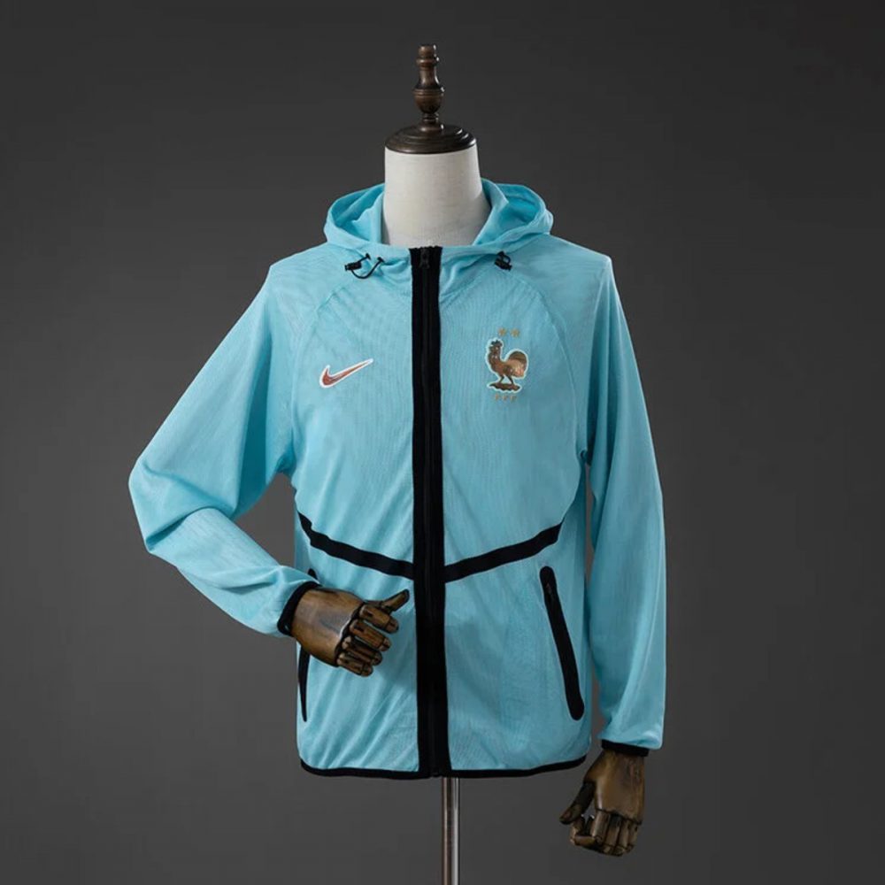 2026 France Light Green Windbreaker