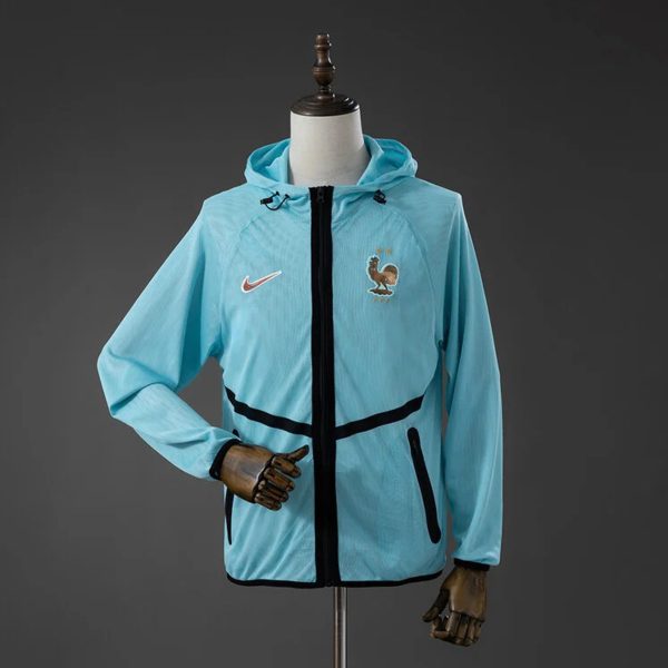 2026 France Light Green Windbreaker