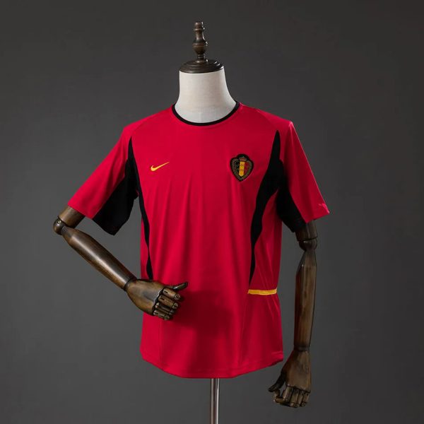 Retro Belgium 2002 Home Jersey Fan Version