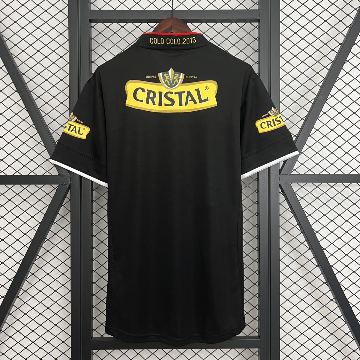 Retro Colo Colo 2013 Away Black jersey Fan Version