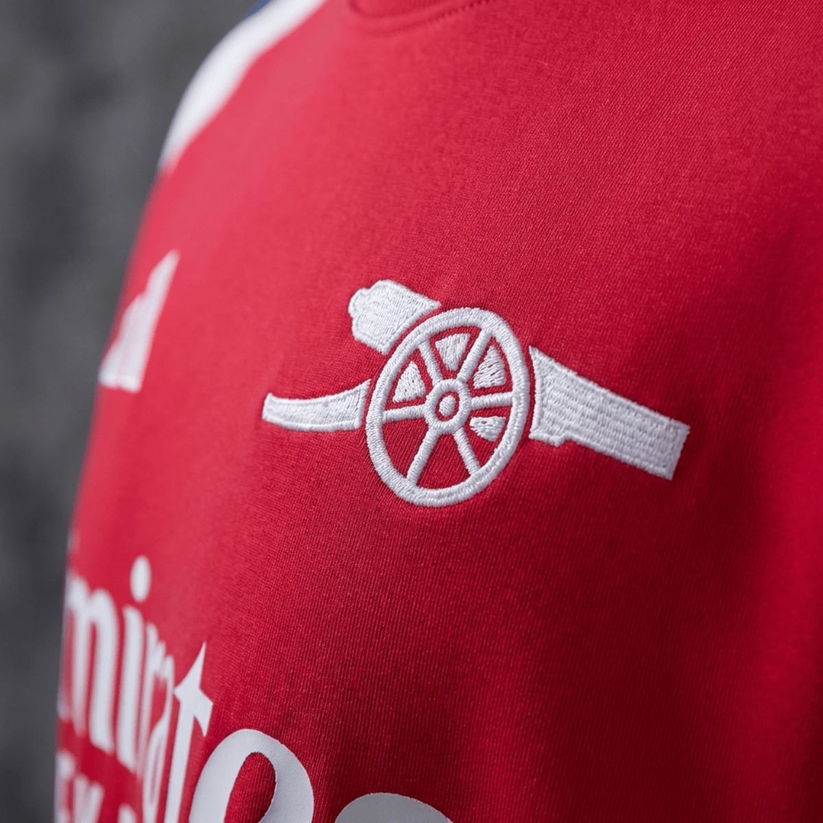 2025/26 Arsenal Long Sleeve Red Sweatshirt