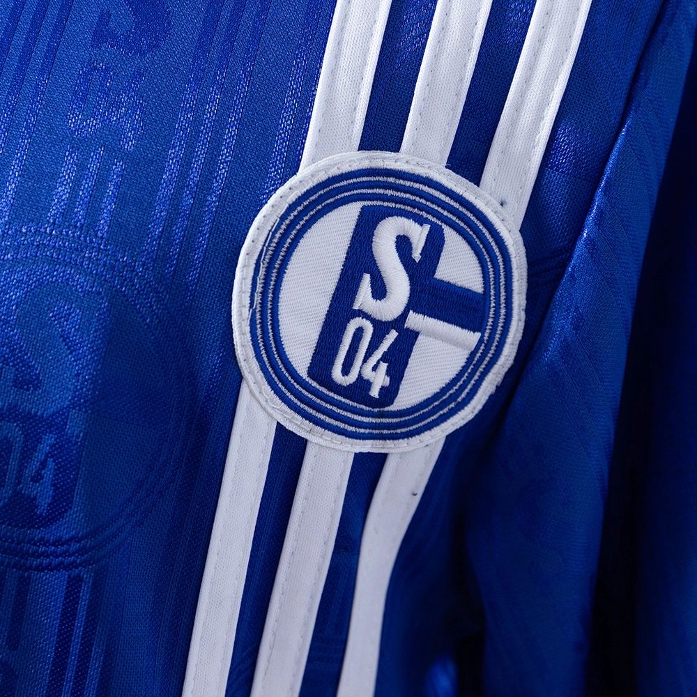 Retro 1996/97 Schalke 04 Home jersey Fan Version