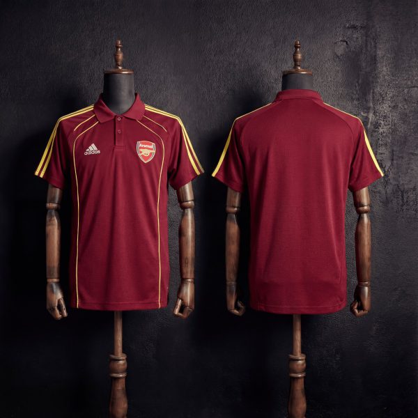 2025/26 Arsenal Training Red Polo Fan version