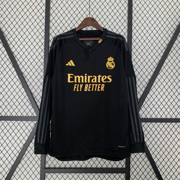 23/24 Real Madrid Third Away Long sleeve jersey Fan Version