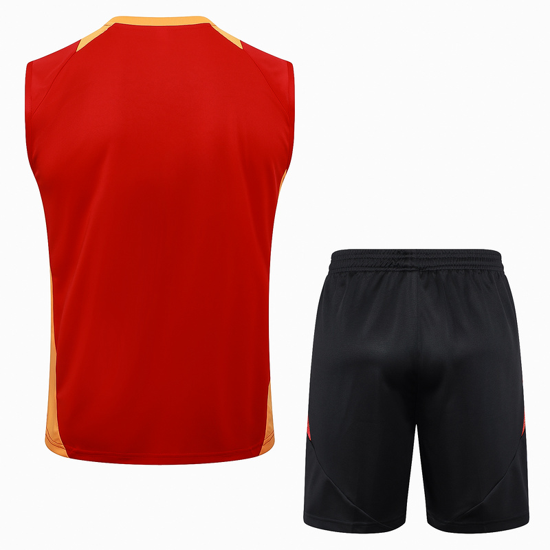 24/25 Bayern Munich Red Training Set Shirt and Shorts