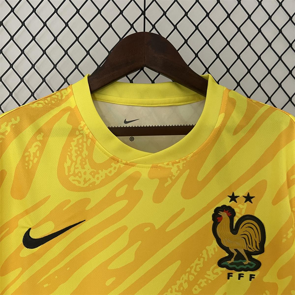 2024/25 France Euro Goalkeeper uniform Jersey Fan Version