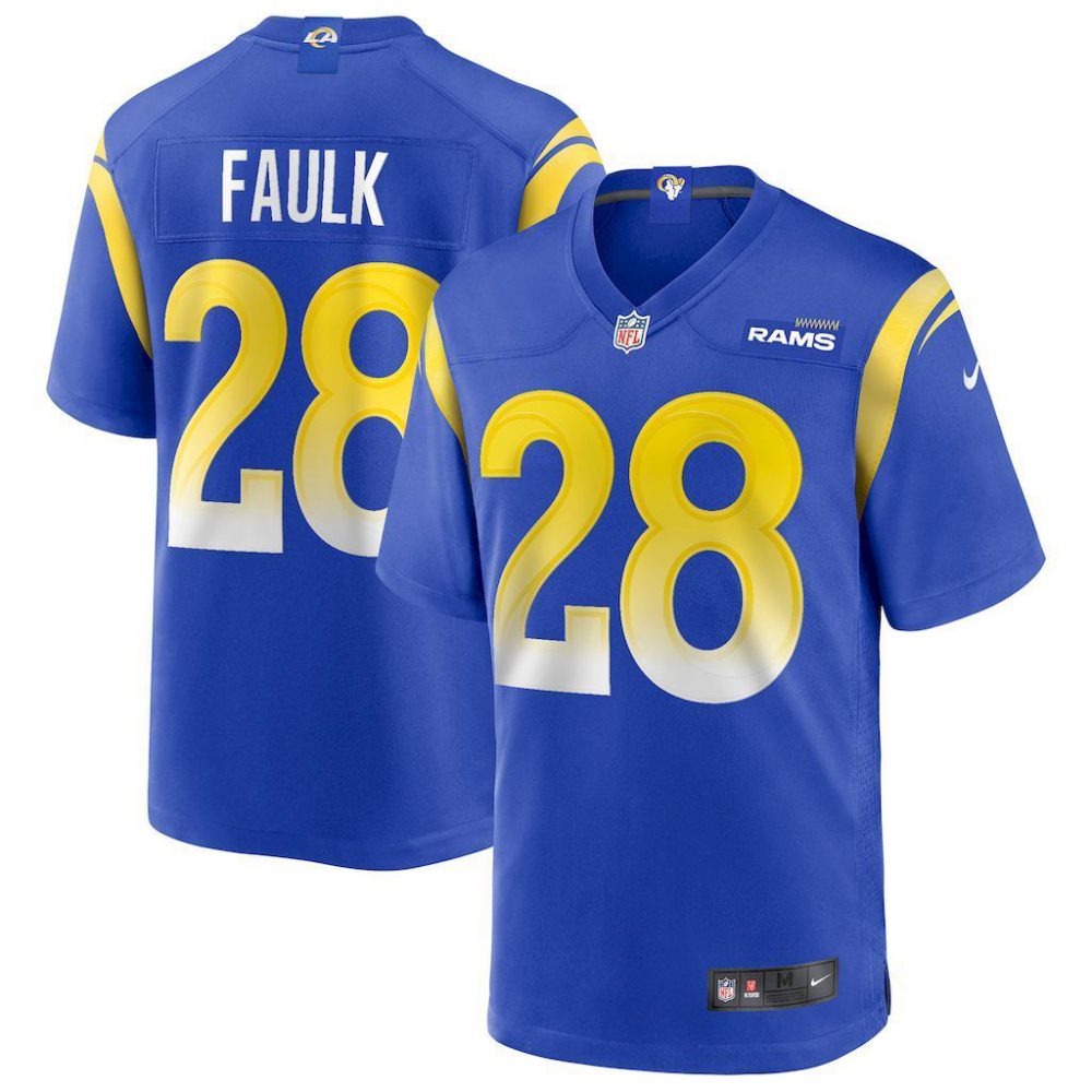 NFL Los Angeles Rams Jeysey FAULK  # 28