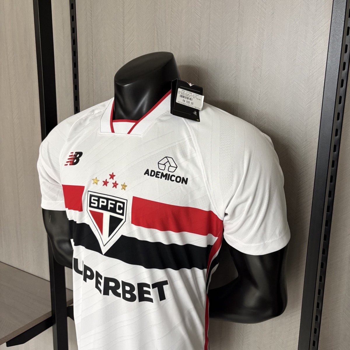 2026/27 Sao Paulo home Jersey Player Version