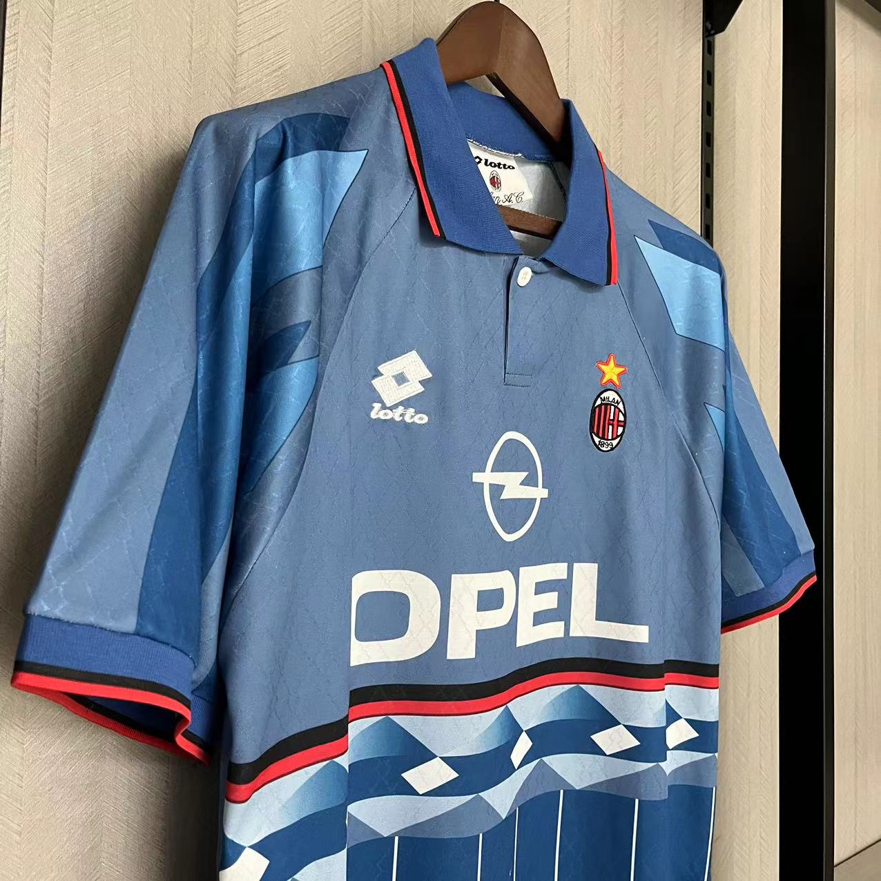 Retro AC Milan 95/96 third away  jersey Fan Version