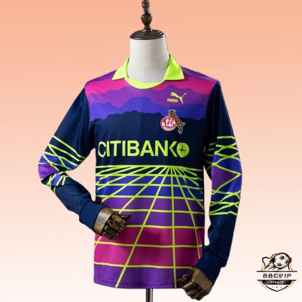 Retro FC Koln 1991/92 Goalkeeper jersey long sleeve Fan Version