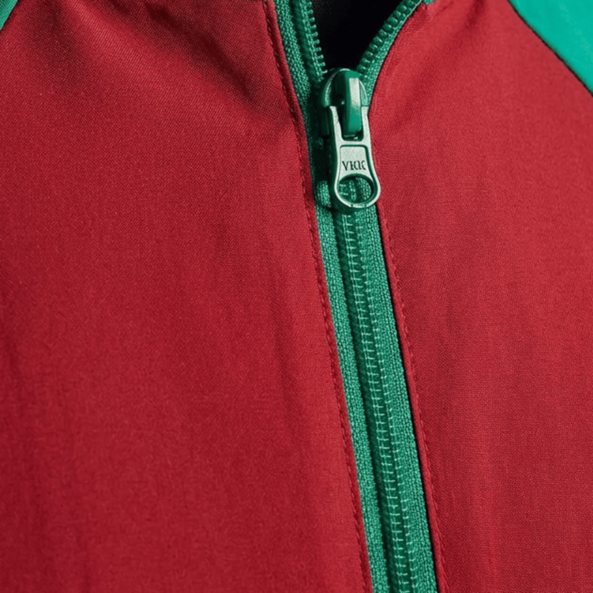 2026 Morocce Red and Green Reversible Windbreaker Sport Unifom